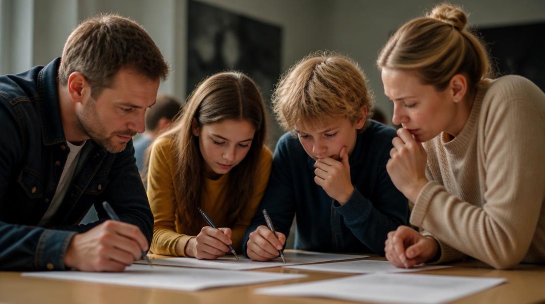 Wenn Familien beim Wissenstest antreten