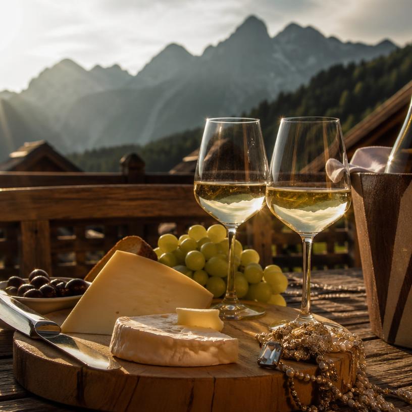 Wein, Käs und a bissl Bling-Bling!
