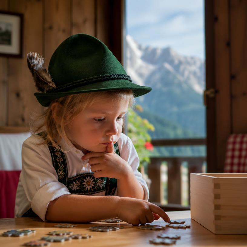 Knallige Kinderraetsel aus Österreich