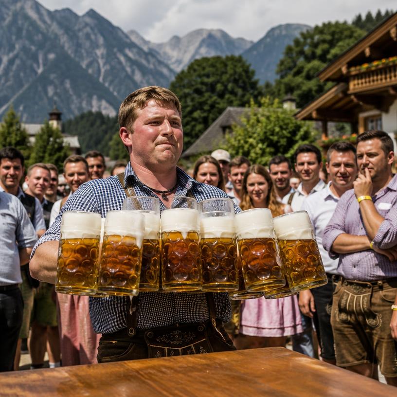 Biergarten-Battle: Wo wirst du zum König der Krüge?