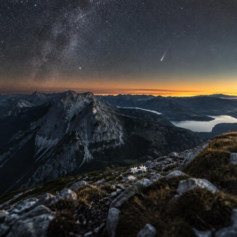 Sternenstaub und Kometenschweif: Erinnerungen an das Universum