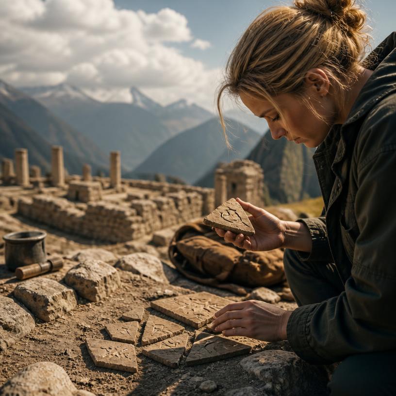 Pyramiden-Puzzle: Archäologische Abenteuer!