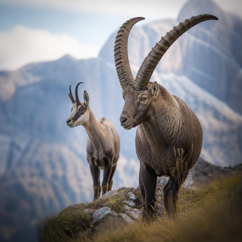 Geheimnisse der Alpen: Steinbock & Gams enthüllt!