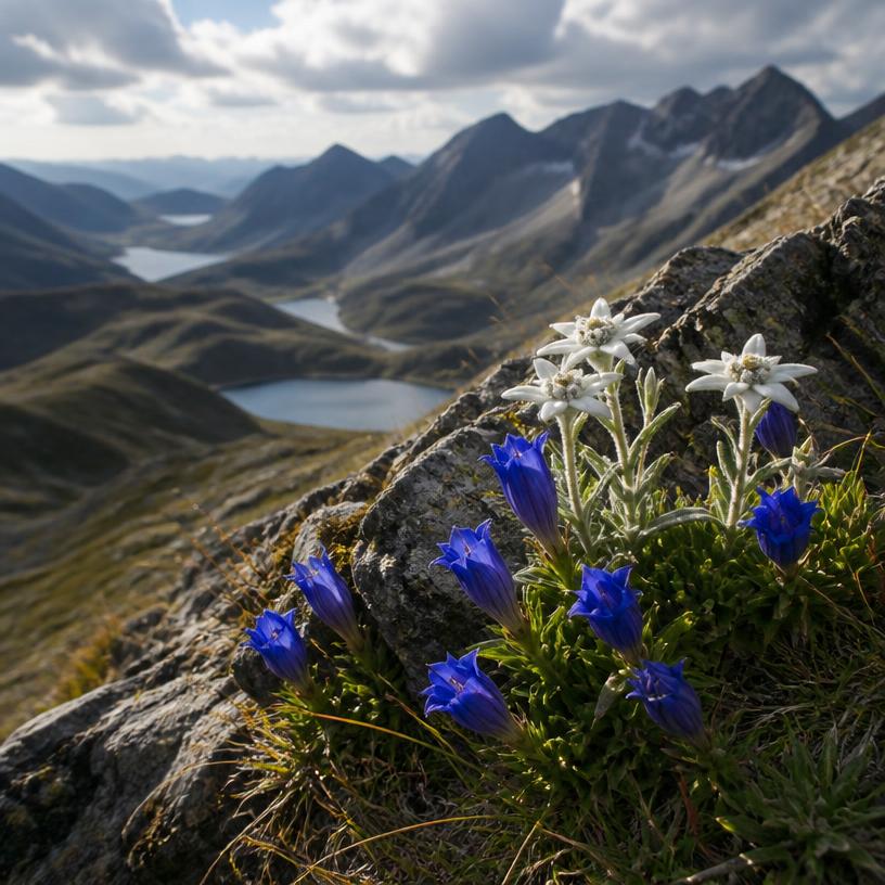 Die geheimnisvollen Berge: Edelweiss und Enzian enthüllen ihre Geheimnisse!