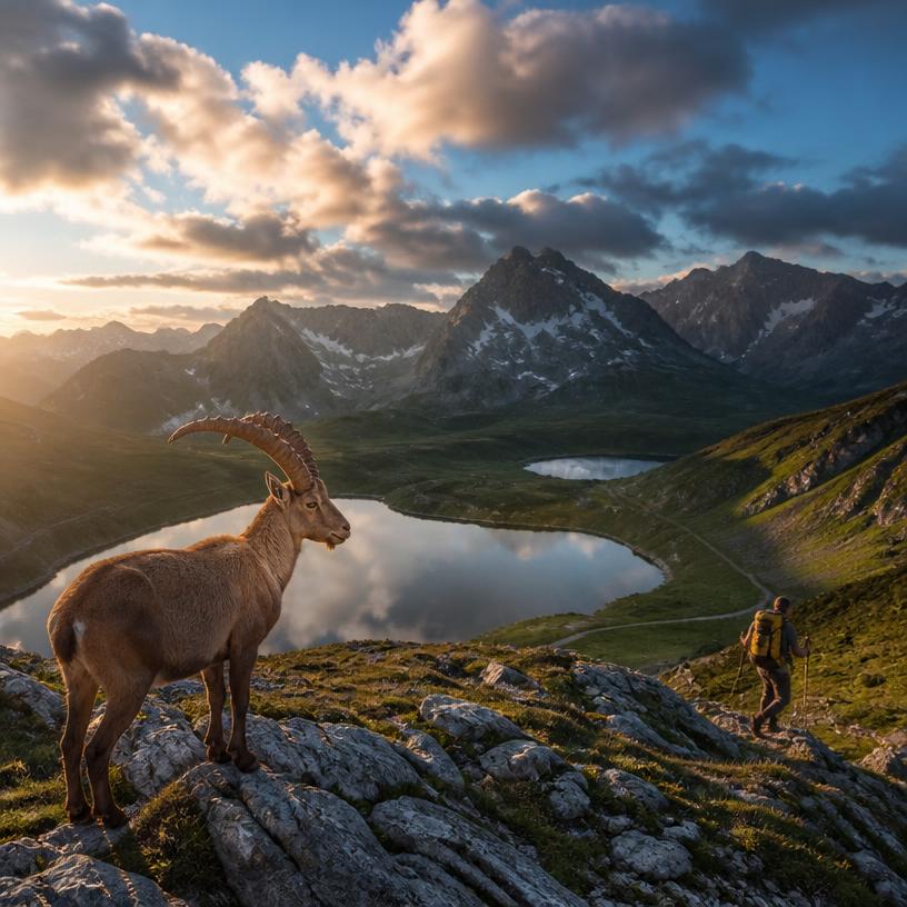 Alpenabenteuer mit Tierblick!