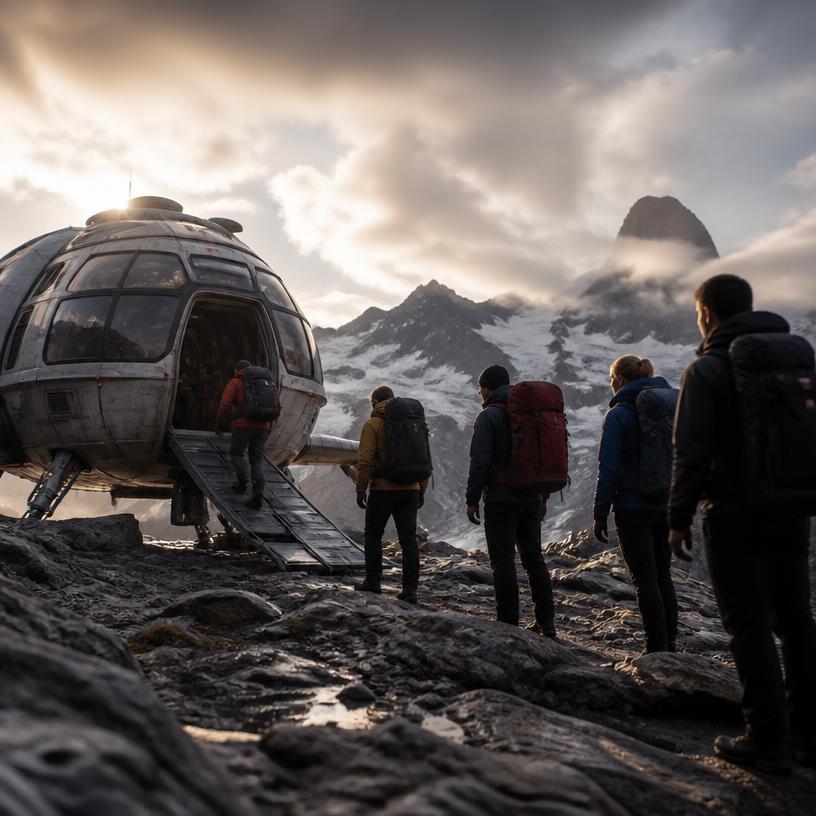 Intergalaktische Expedition: Wer gehört an Bord?
