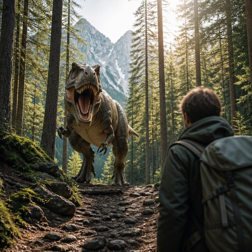 Dino-Abenteuer in den Wäldern Österreichs