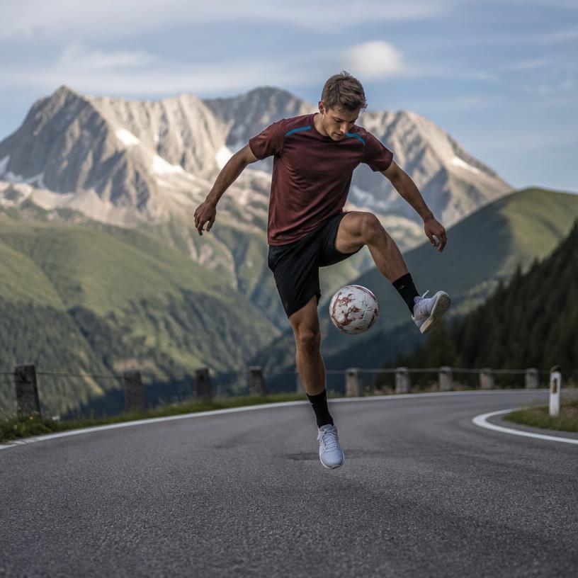 Kicks zwischen Berg und Asphalt