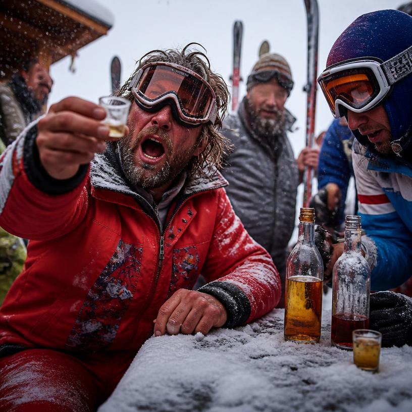 Schneechaos und Skischnaps - Die skurrilsten Stories aus dem Skisport