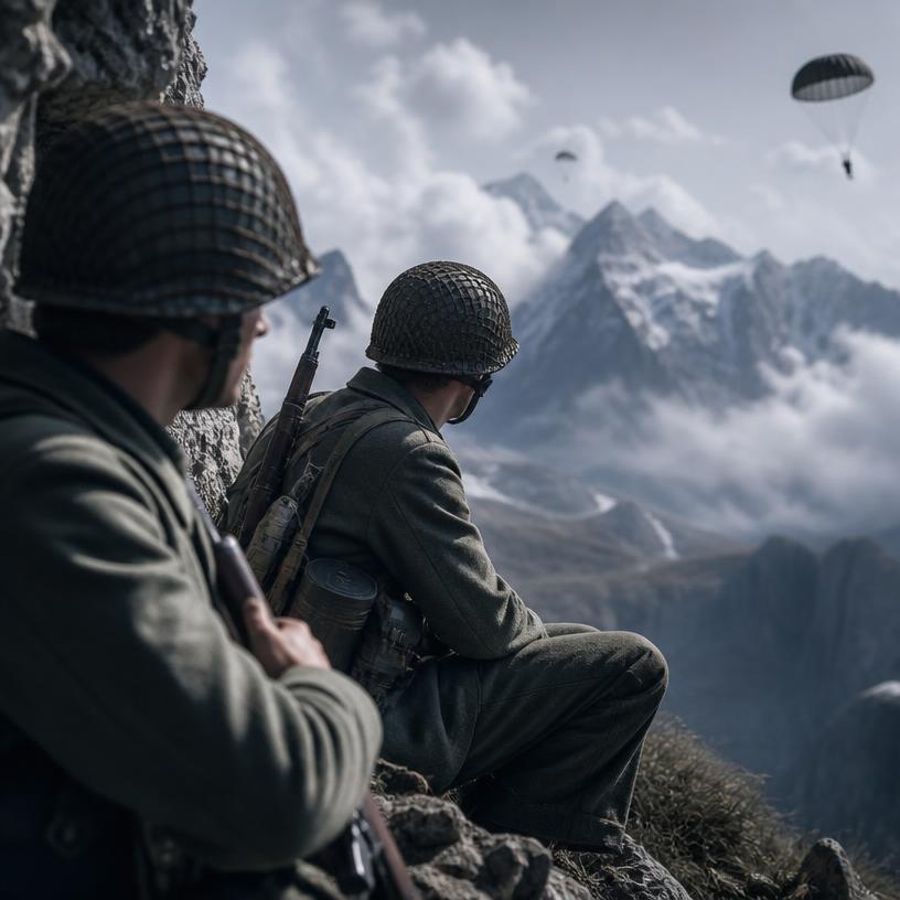 Himmlische Strategien: Fallschirmjäger und ihre Zeitgenossen