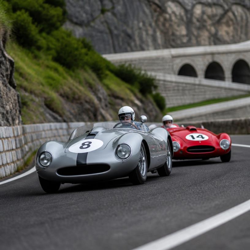 Auf der Überholspur: Das Rennsport-Duell