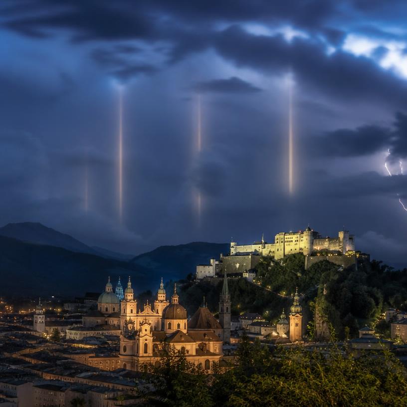 Salzburgs unerklärliche Lichterscheinungen
