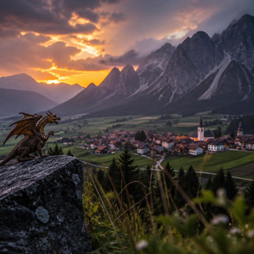 Drachen, Dörfer und Mythen: Tirols Geheimnisse