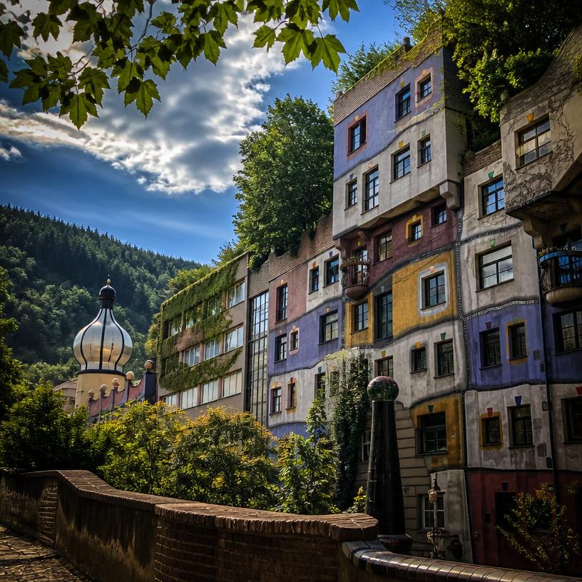 Friedensreich Hundertwasser: Ein kunterbunter Ausflug in die Fantasie