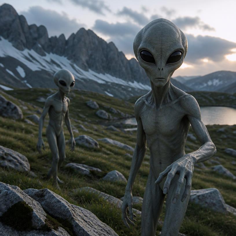Unbekannte Besucher: Aliens in Österreich?
