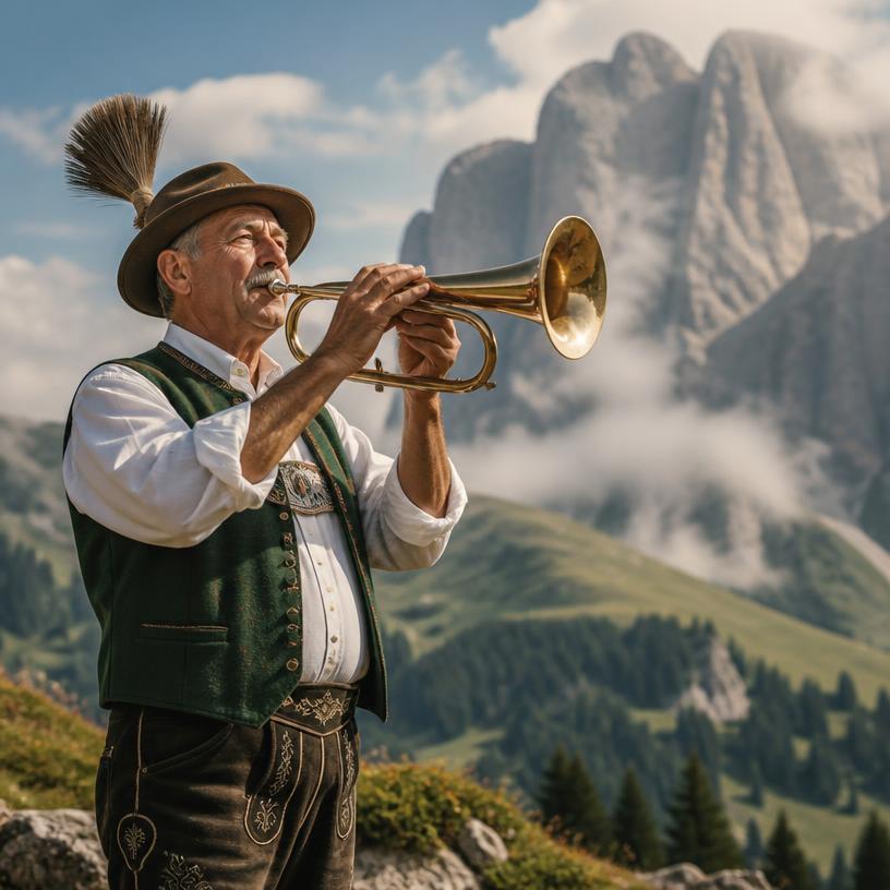 Alpenklänge und Echo der Berge