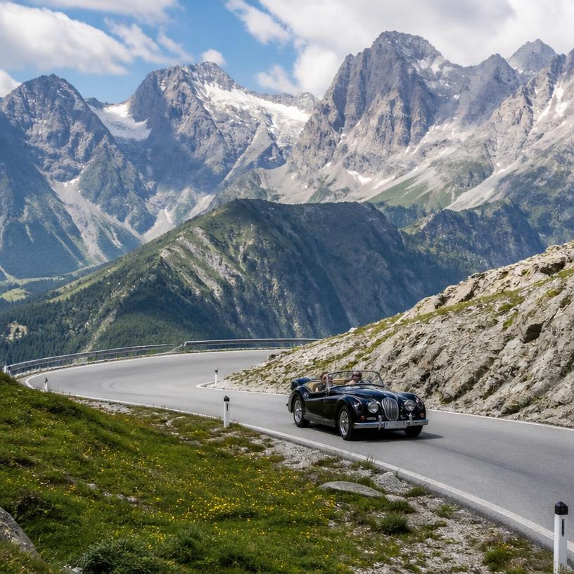 Alpen-Challenge: Fahrkultur und Kurvenzauber!