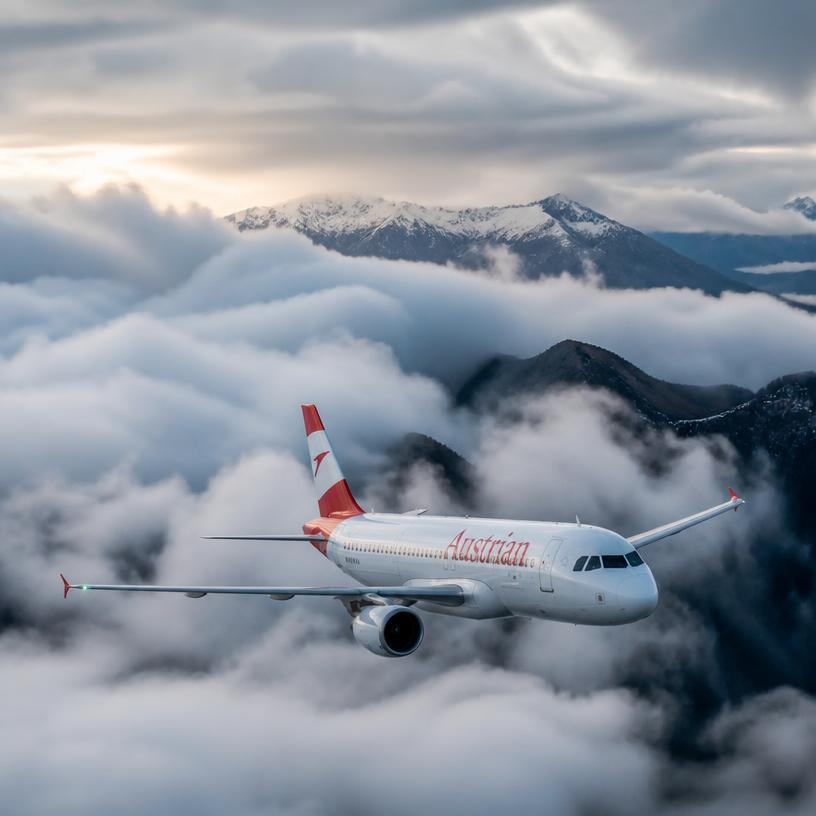 Wolkengeflüster: Geheimnisse der Austrian Airlines