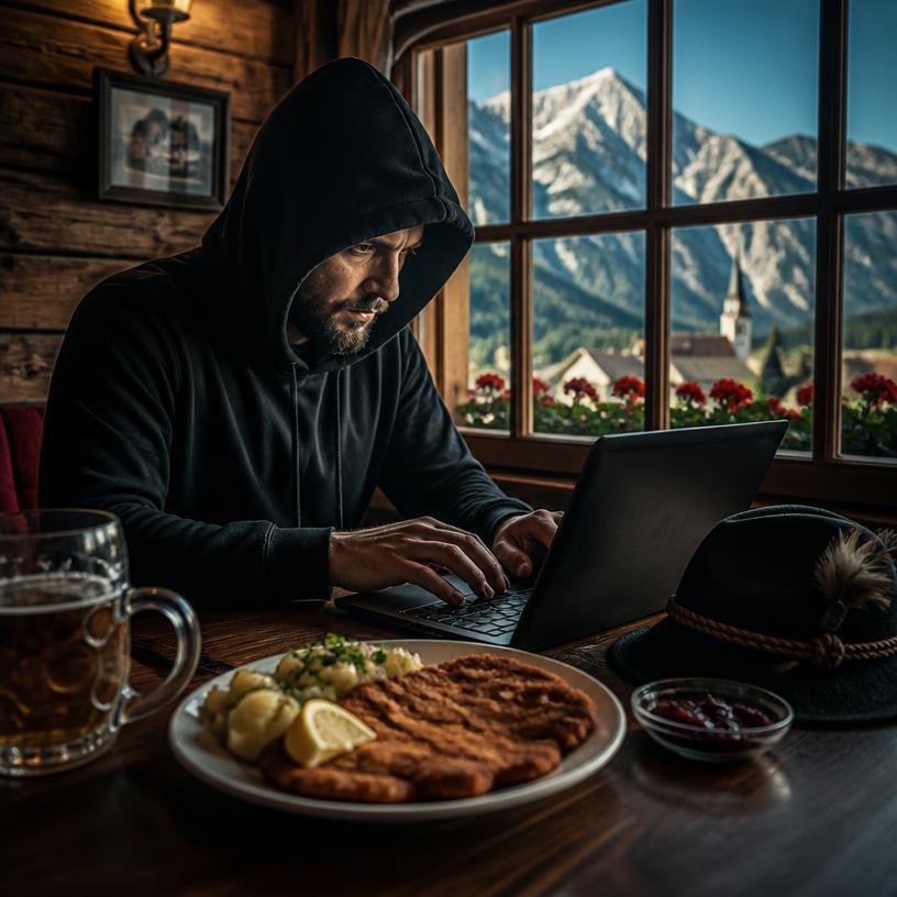 Hacker und Schnitzel: Ein digitaler Schmaus