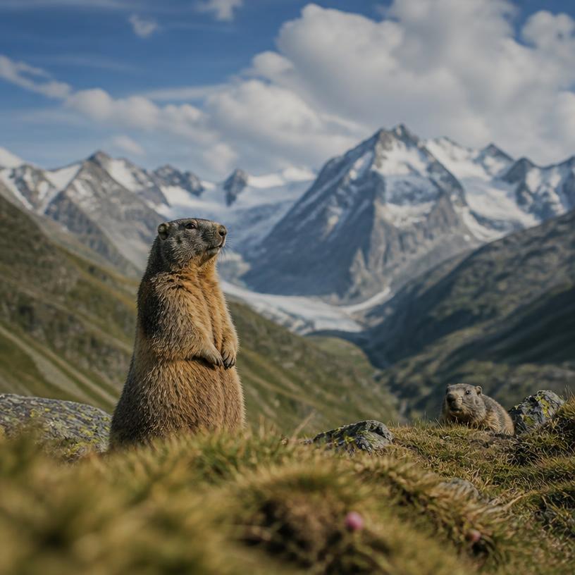 Murmeltiere – Die coolsten Gesellen der Berge