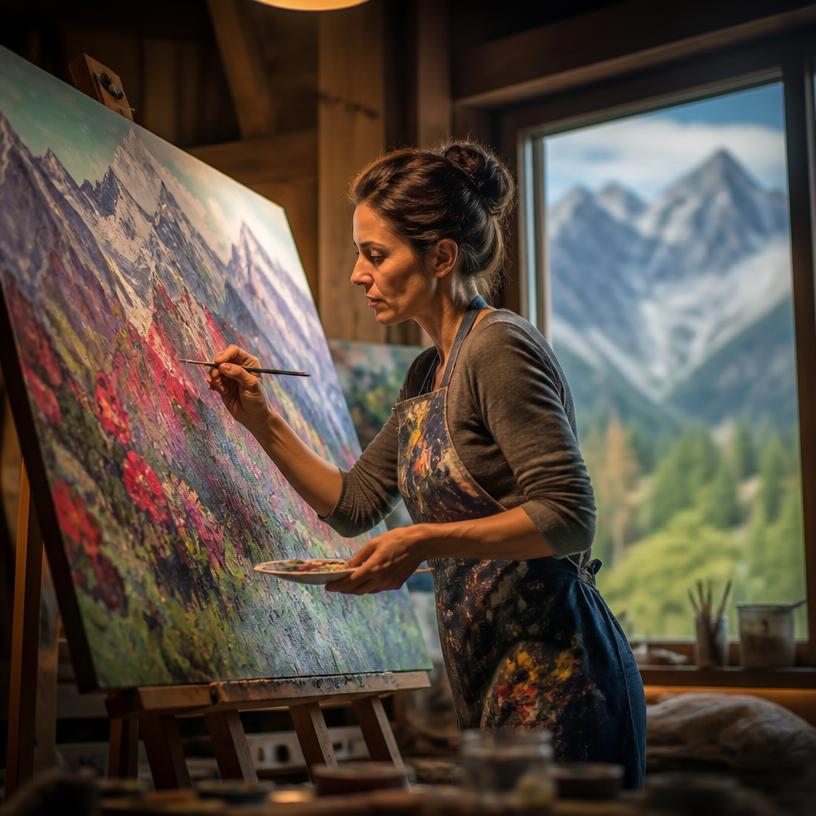 Farbenfrohe Rätsel: Kunst im Fokus