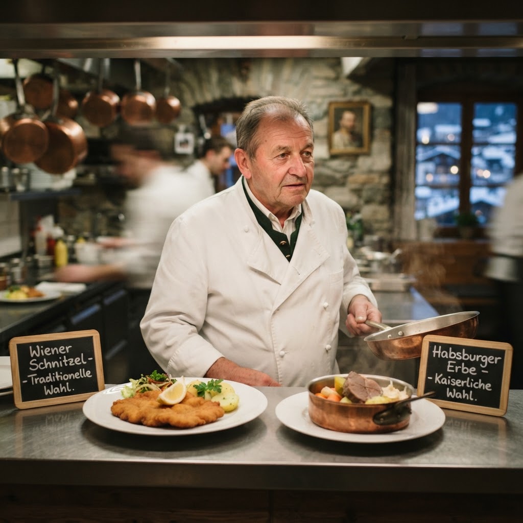 Wiener Schnitzel oder Habsburger? Finde den Ausweg!