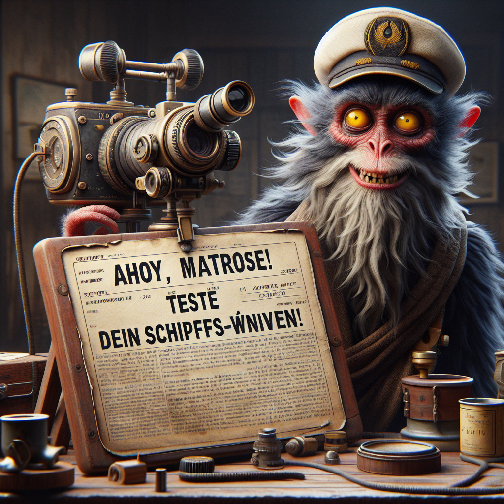 Ahoy, Matrose! Teste dein Schiffs-Wissen!