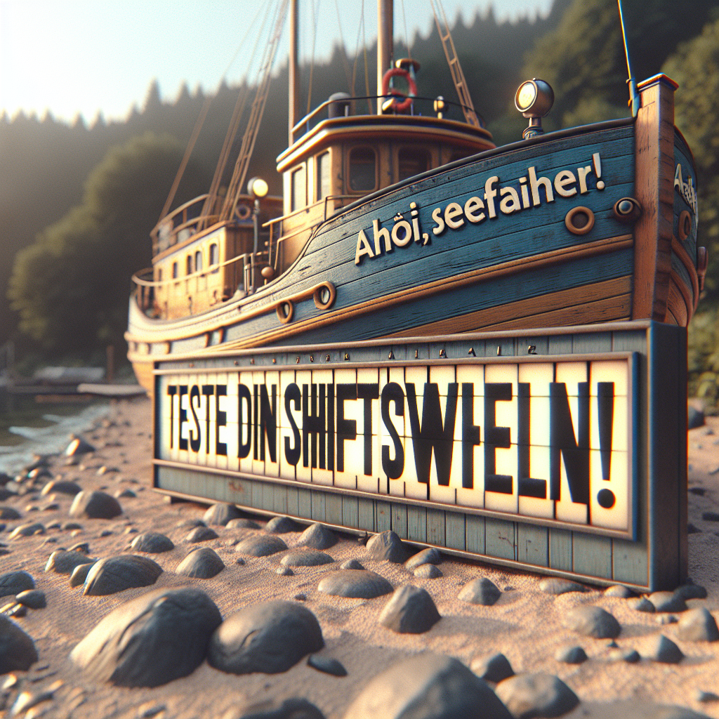 Ahoi, Seefahrer! Teste dein Schiffswissen!