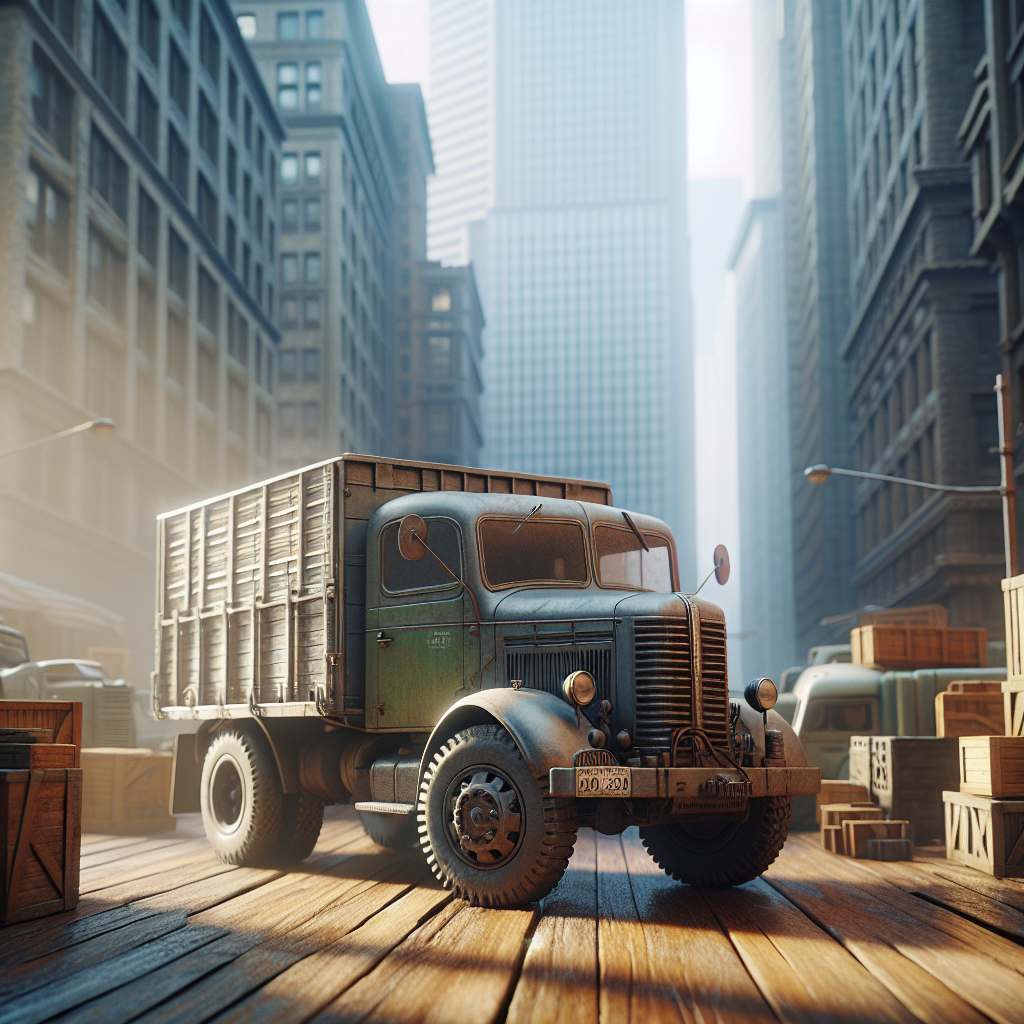 Die kunstvolle Expedition durch das Reich der Lastkraftwagen