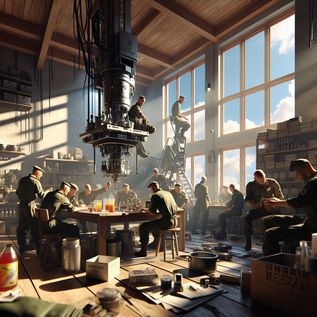 Luftkampf und Technikparty