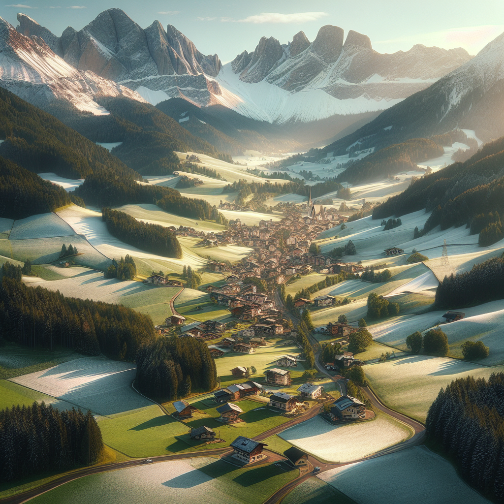 Das Geographische Kaleidoskop der Alpenrepublik