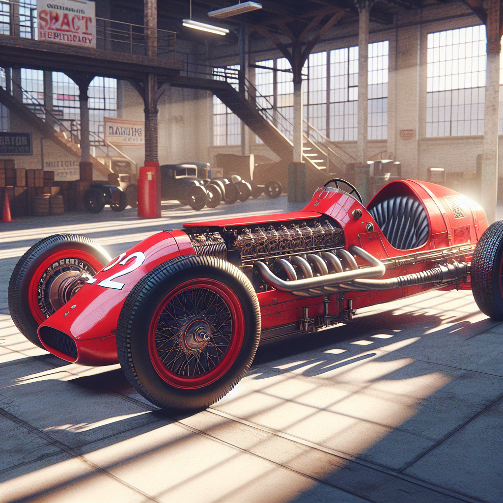 Das geheime Erbe der Roten Rennwagen
