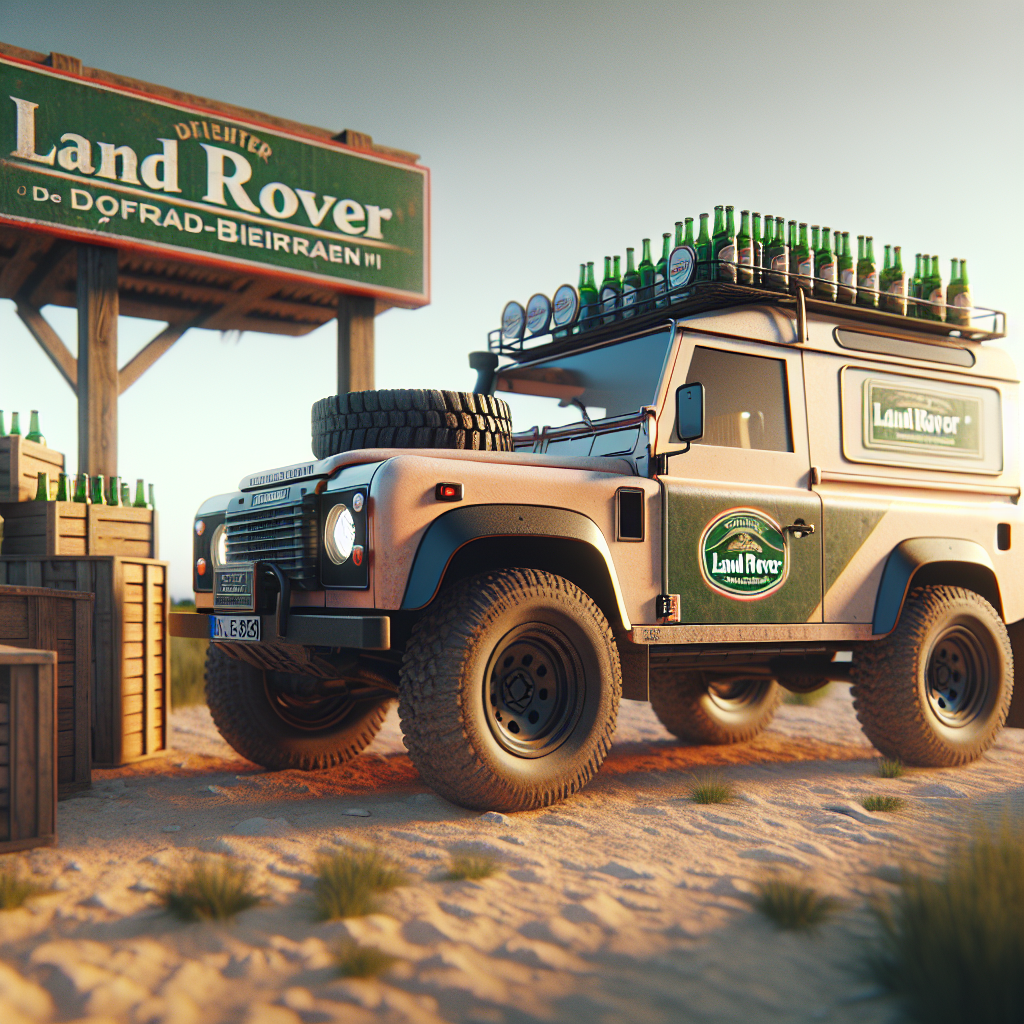 Land Rover: Der Offroad-Biergarten!