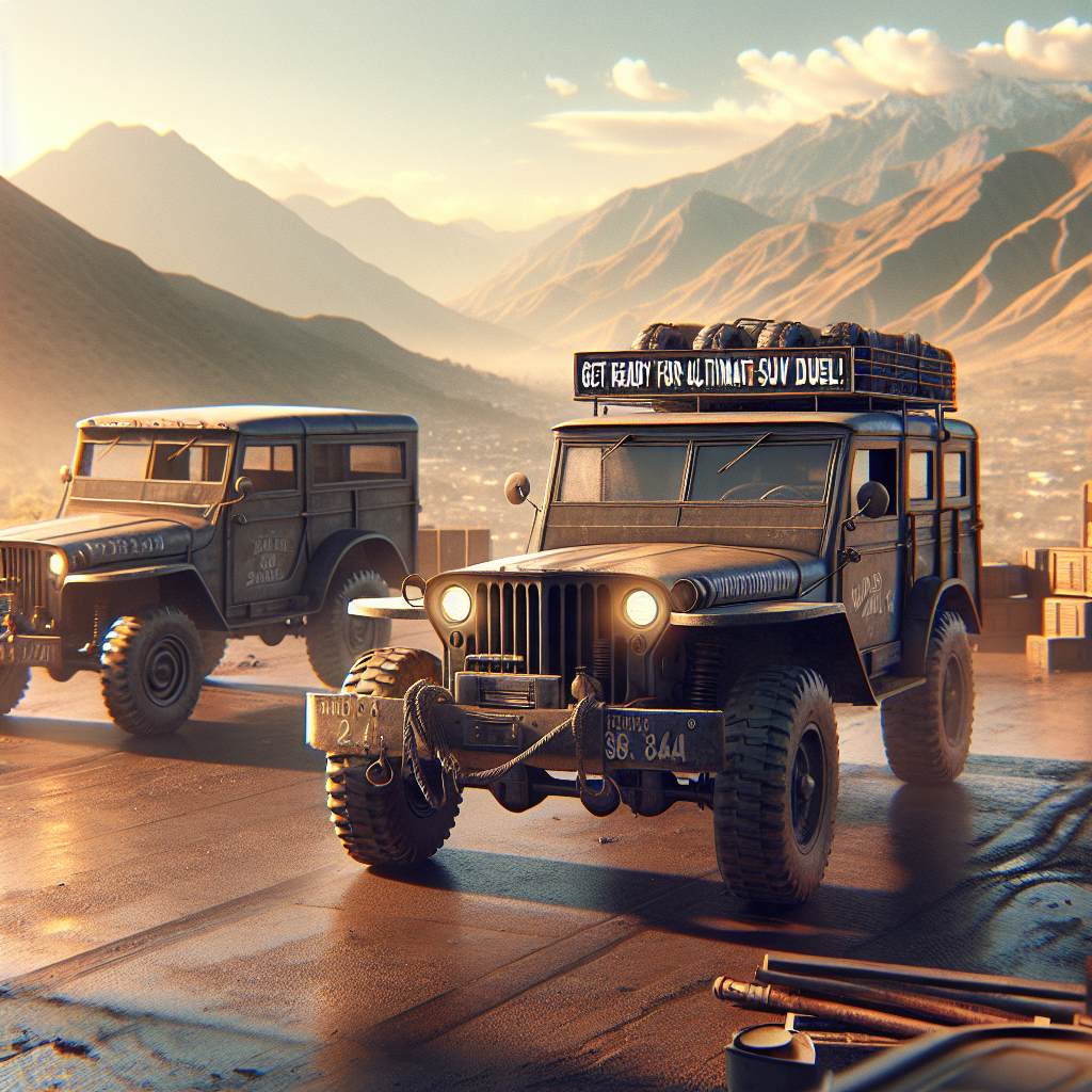 Mach dich bereit für das ultimative SUV-Duell!