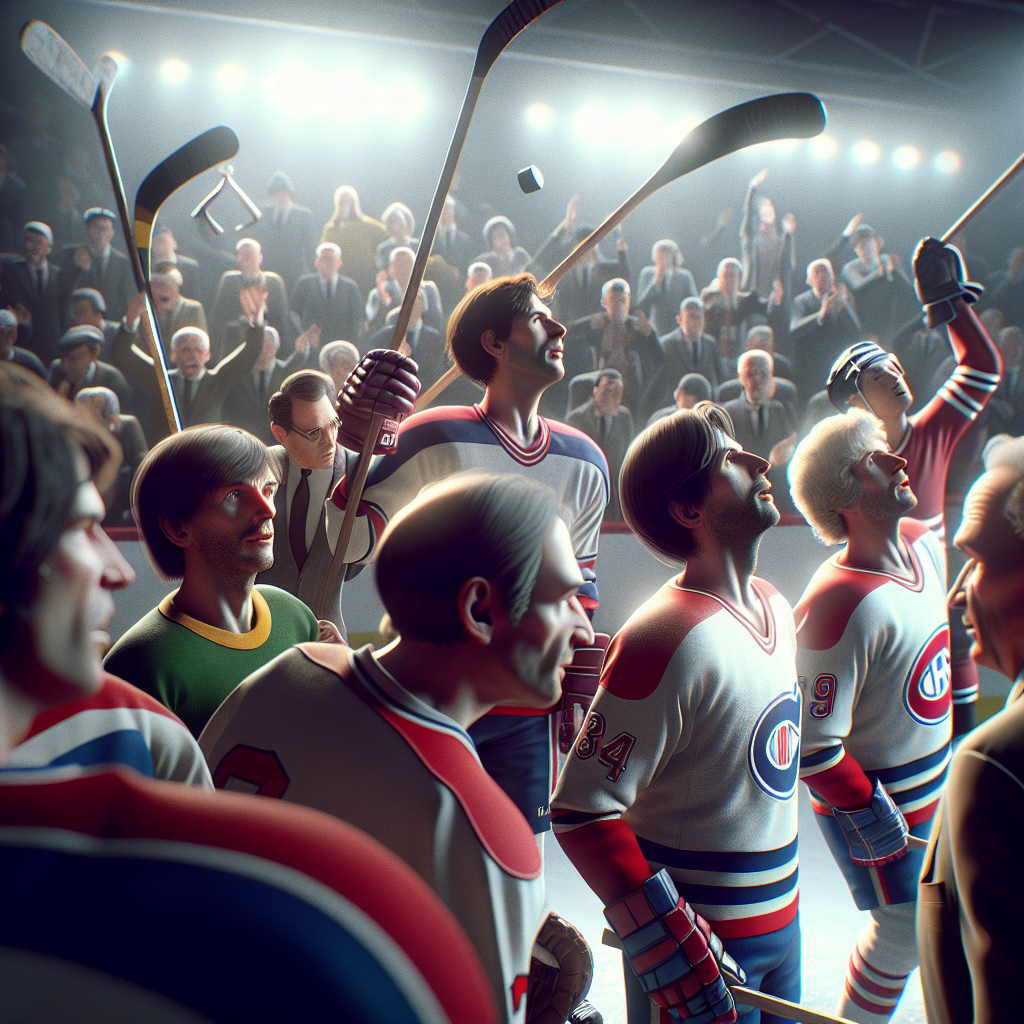 Eishockey-Genies und ihre Legenden