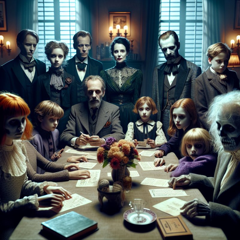 Entdecke die Geheimnisse der Addams-Familie